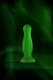 Анальная пробка Toyfa Beyond Mortimer Glow, светящаяся в темноте, зеленый