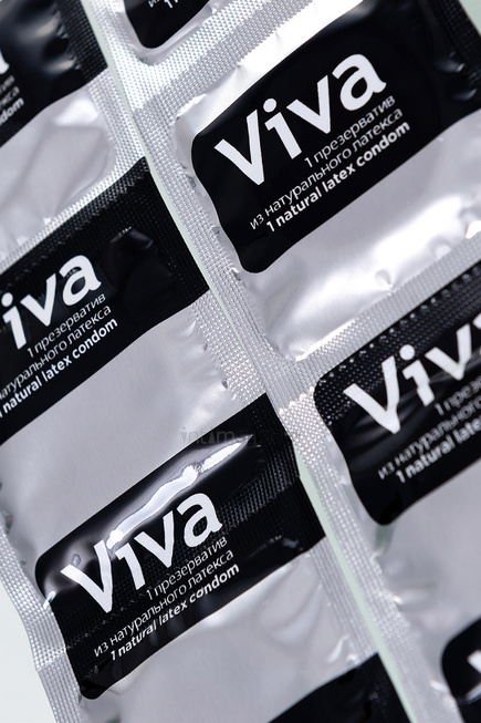 Презервативы Viva Точечные, 3 шт от IntimShop