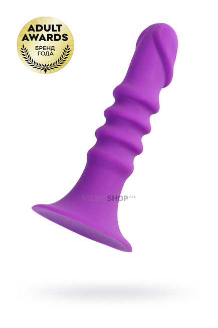 Анальный фаллоимитатор Toyfa A-Toys Drilly, фиолетовый от IntimShop