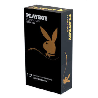 Ультратонкие презервативы Playboy латекс, 12 шт