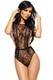 Боди Beauty Night Emiliana teddy Black, Чёрный, L/XL