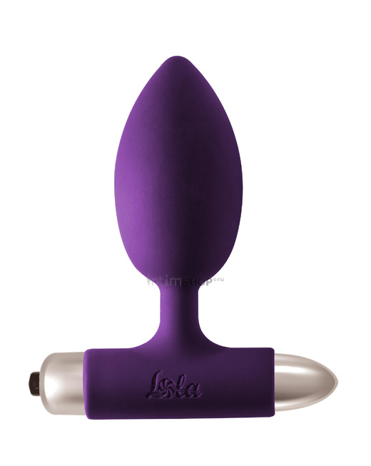 Анальная вибропробка New Edition Perfection Lola Toys Spice It Up, фиолетовый