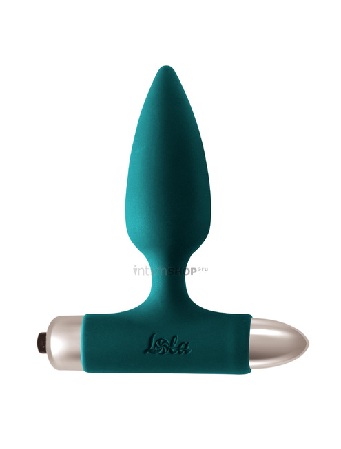 фото Анальная вибропробка с шариком New Edition Glory Lola Toys Spice It Up, бирюзовый