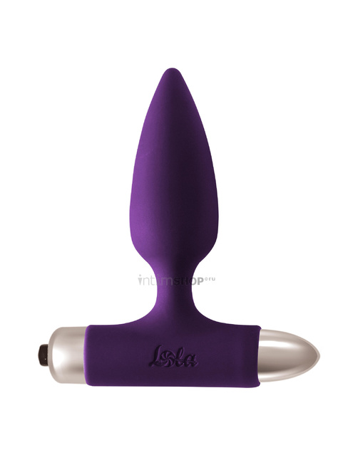 фото Анальная вибропробка с шариком New Edition Glory Lola Toys Spice It Up, фиолетовый
