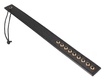 Прямоугольная вытянутая шлепалка с декорированной поверхностью - заклепки ORION Paddle by Bad Kitty 37 cm