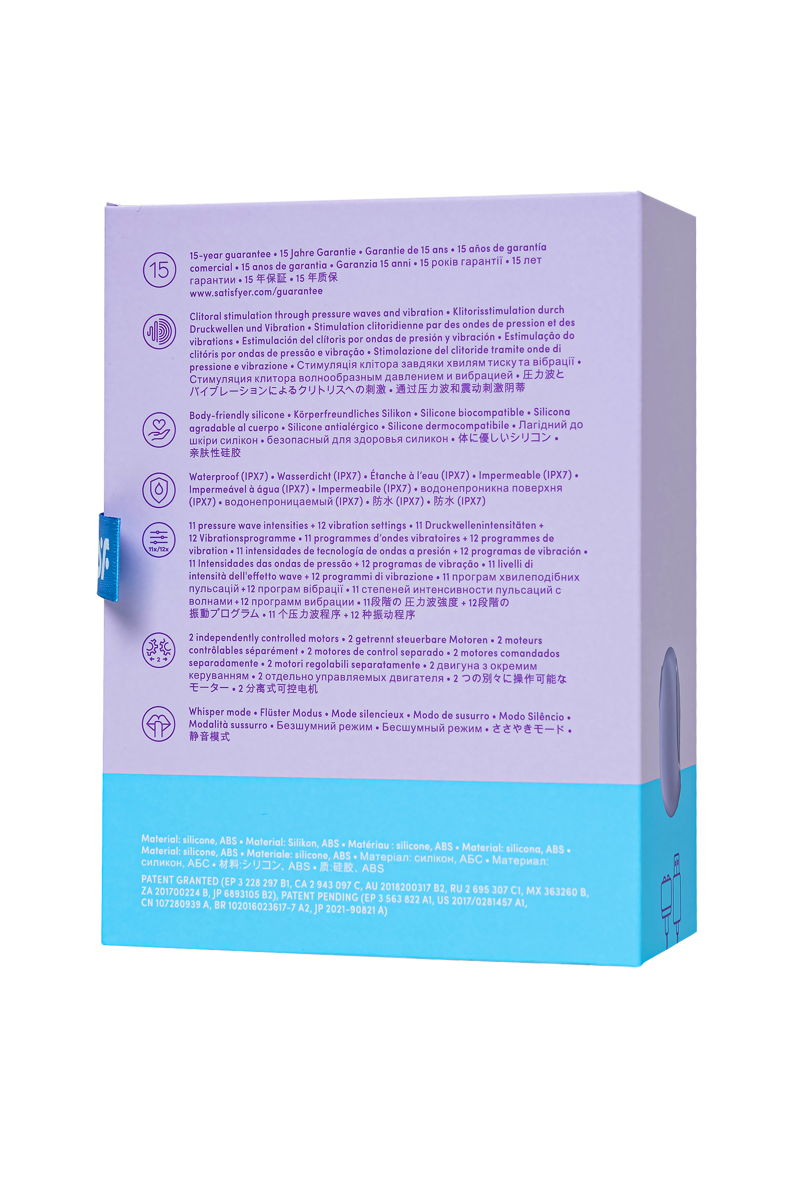 Вакуумный стимулятор клитора с вибрацией Satisfyer Pro To Go 2, фиолетовый