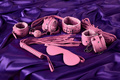 Набор для ролевых игр Eromantica: маска, наручники, оковы, ошейник, флоггер, кляп
