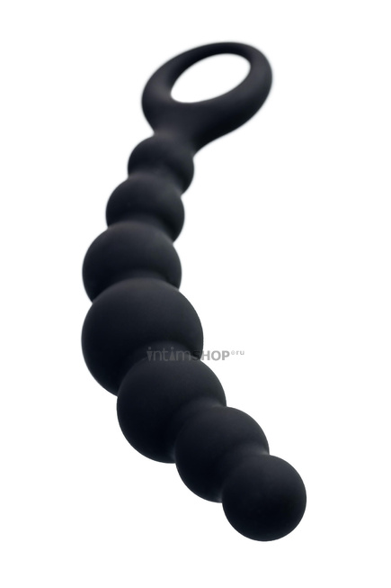 Анальная цепочка Toyfa Popo Pleasure Carinae, черный - фото 4