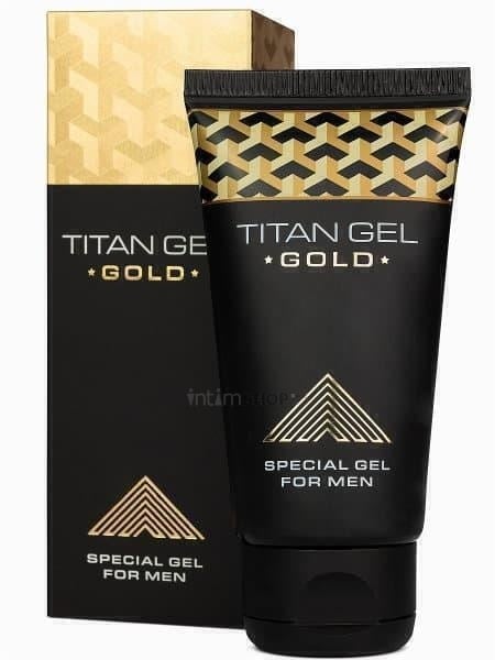 

Гель для увеличения члена Titan Gel Gold Tantra, 50 мл