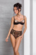 Комплекты Passion Lingerie Lovelia bikini Black, Чёрный, S/M