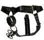 Ремни с фиксацией: анальный фаллоимитатор и сбруя на пенис Men's Thong Harness L/XL 