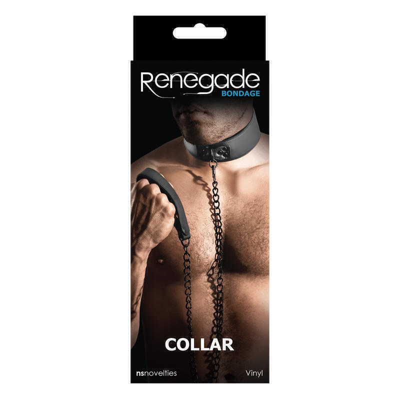 Ошейник Renegade Bondage - Collar - Black