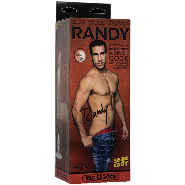 Фаллоимитатор Doc Johnson Signature Cocks Randy 21.6 см, телесный