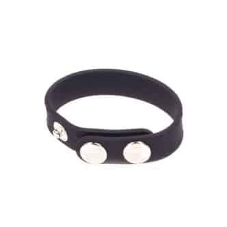 Силиконовое эрекционное кольцо Silicone Tri-Snap CRING Thin