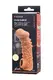 Насадка на член Kokos Cock Sleeve 007 M с подхватом мошонки, телесная