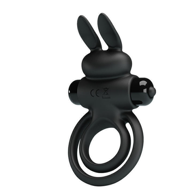 фото Эрекционное виброкольцо Pretty Love Vibrant Penis Ring III, черный