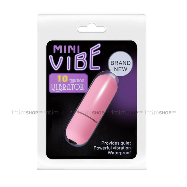 Вибропуля Baile Mini Vibe, розовый от IntimShop