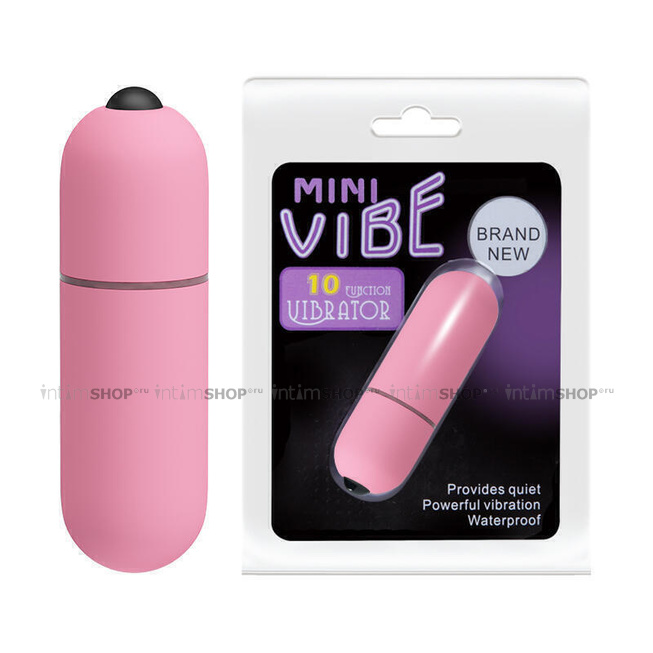 Вибропуля Baile Mini Vibe, розовый от IntimShop
