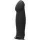Страпон полый Doc Johnson Body Extensions™ BE Bold, черный