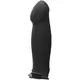 Страпон полый Doc Johnson Body Extensions™ BE Bold, черный
