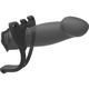 Страпон полый Doc Johnson Body Extensions™ BE Bold, черный
