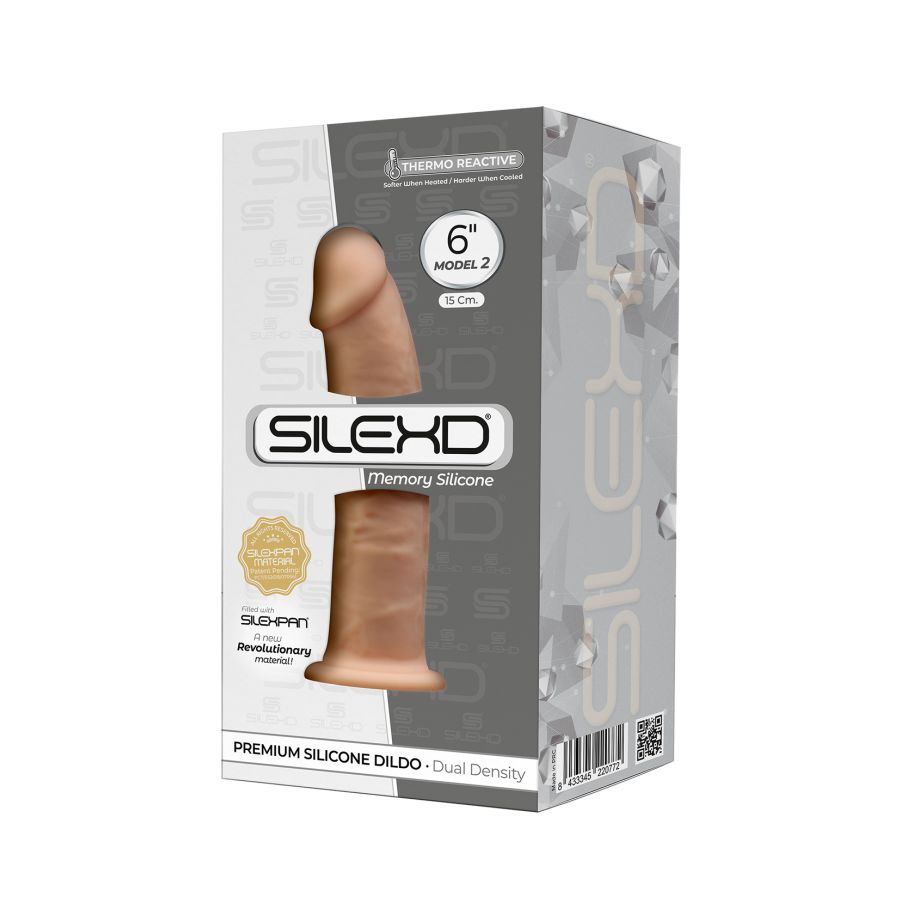 Фаллоимитатор Adrien Lastic SilexD Model 2 15 см, телесный