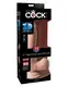 Фаллоимитатор Pipedream King Cock Plus Triple Density, 23 см, телесный