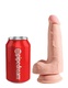 Фаллоимитатор Pipedream King Cock Plus Triple Density 17.7 см, телесный