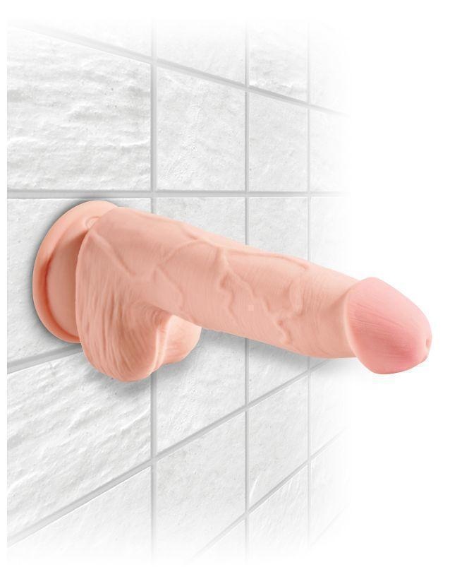 Фаллоимитатор Pipedream King Cock Plus Triple Density 17.7 см, телесный