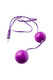 Вагинальные шарики с вибрацией Toyfa Vibro, фиолетовый