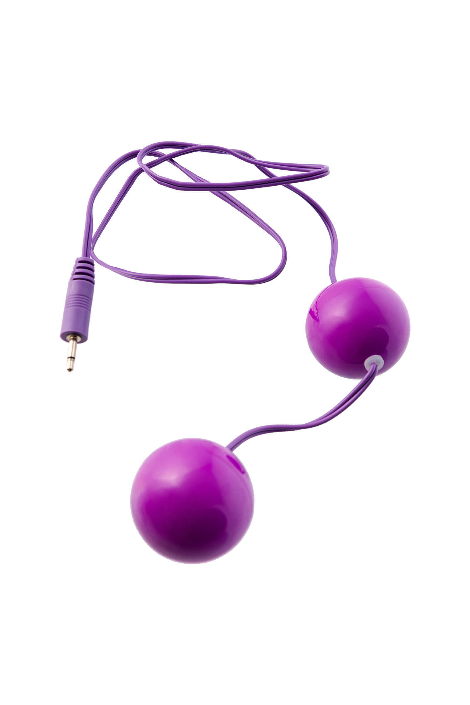 Вагинальные шарики с вибрацией Toyfa Vibro, фиолетовый
