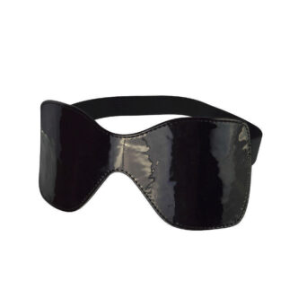 Лаковая маска из искусственной кожи Sitabella, черный