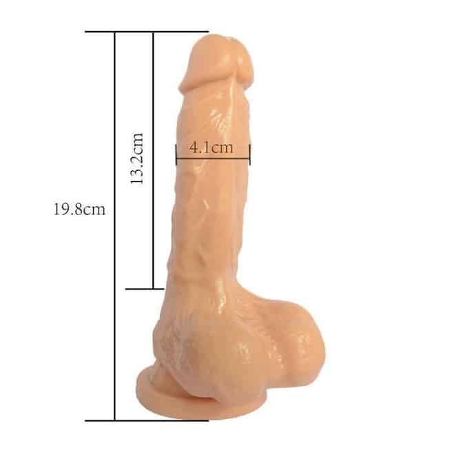 Фаллоимитатор Aphrodisia Carved Dong, 19,8 см, телесный от IntimShop