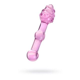 Фаллоимитатор Sexus Glass двусторонний, розовый, 17 см