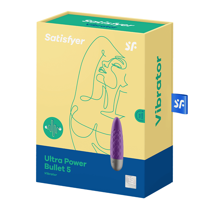 Вибропуля Satisfyer Ultra Power Bullet 5, фиолетовая