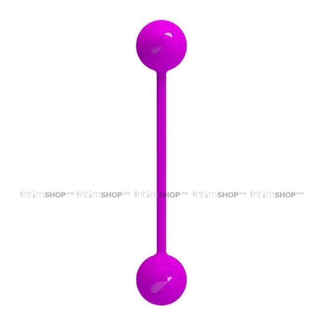 Вагинальные шарики Pretty Love Kegel Ball III, фуксия