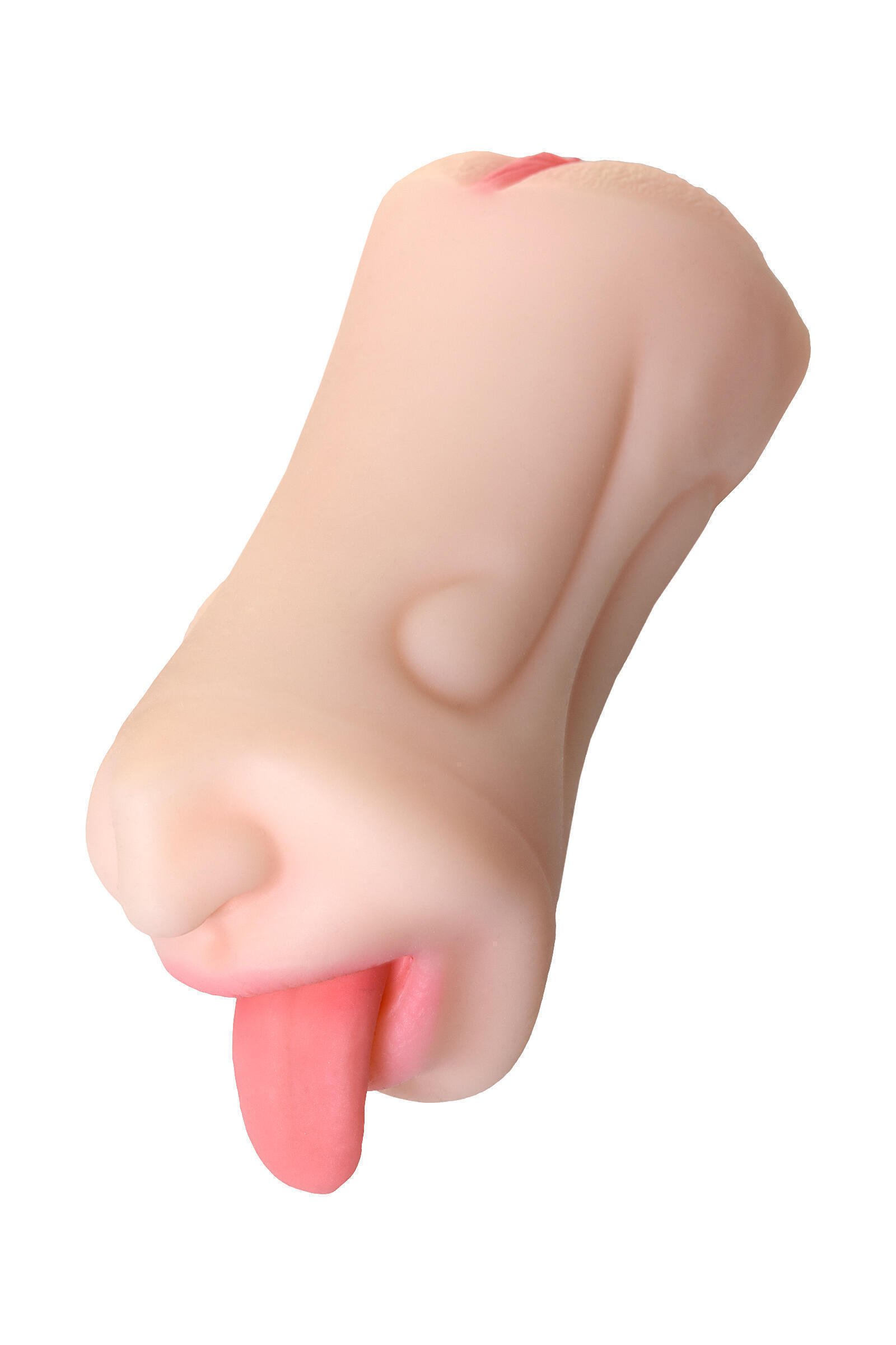 Мастурбатор рот и вагина Toyfa Juicy Pussy Fruity Tongue, телесный