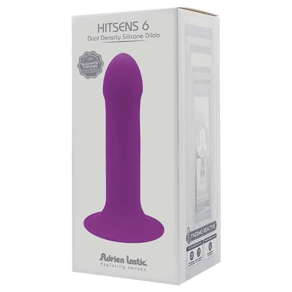 Фаллоимитатор Adrien Lastic Hitsens 6 с изменением формы 13.5 см, фиолетовый