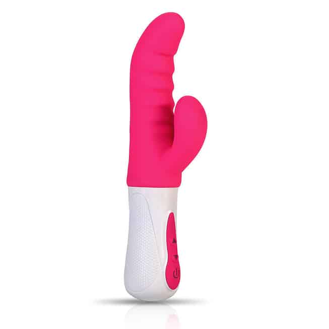 Фрикционный вибратор-кролик Aisnn Punch G, розовый
