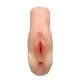 Мастурбатор вагина и анус Pipedream PDX Plus Perfect Pussy Double Stroker, телесный 