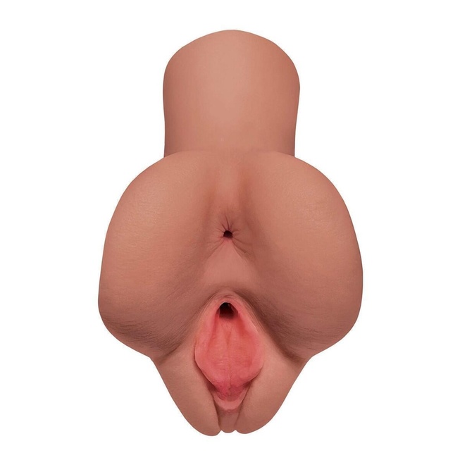 фото Мастурбатор вагина и анус Pipedream PDX Plus Pick Your Pleasure Stroker, загорелый