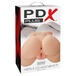 Мастурбатор-полуторс, вагина и анус Pipedream PDX Plus Perfect Ass, телесный