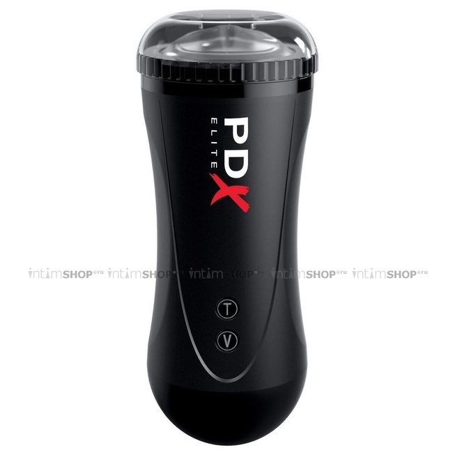 Автоматический мастурбатор-ротик Pipedream PDX Elite Moto Stroker, черный - фото 4