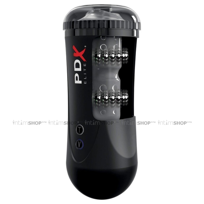 Автоматический мастурбатор-ротик Pipedream PDX Elite Moto Stroker, черный - фото 6