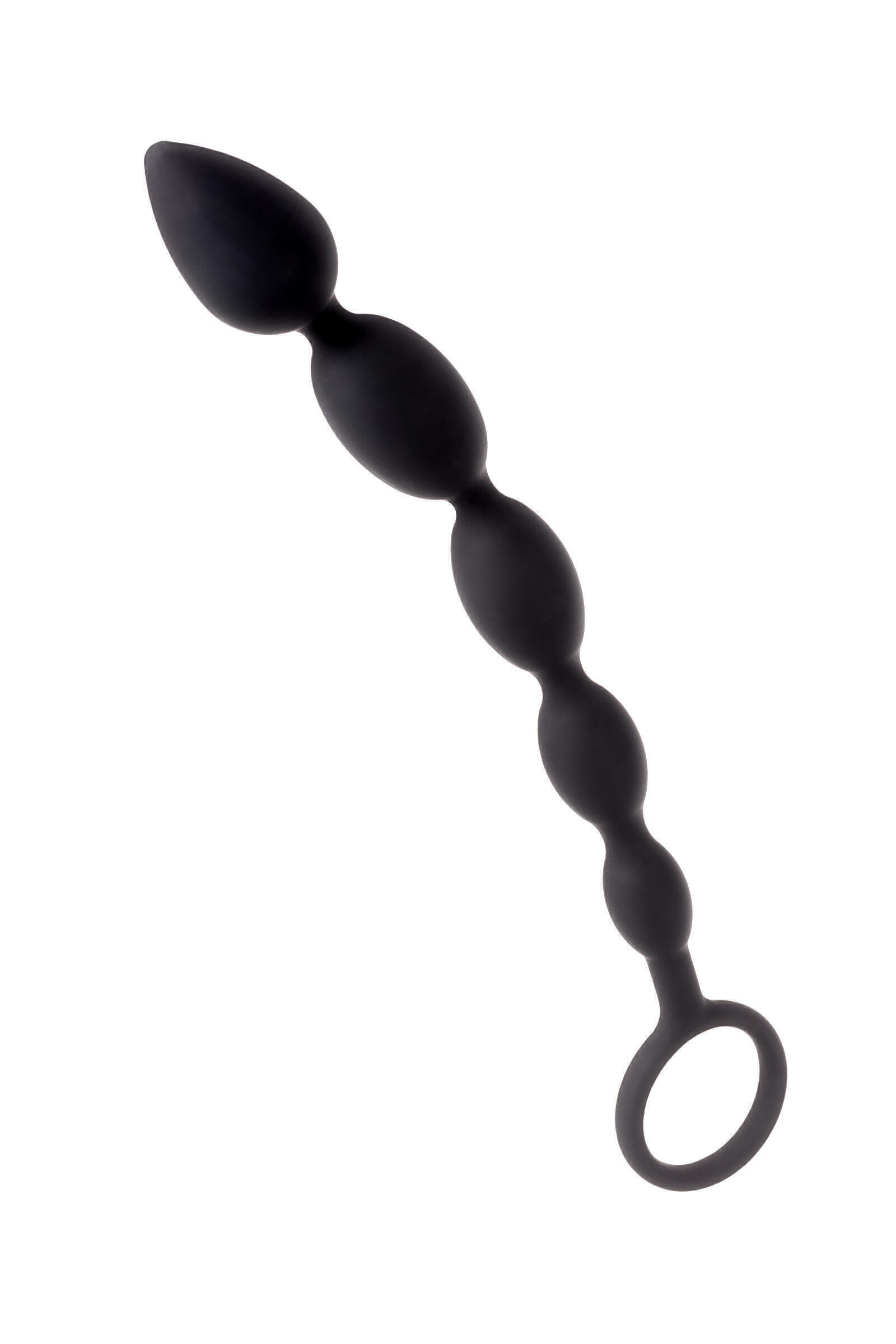 Анальная цепочка Toyfa A-Toys M, 27,6 см, черный