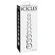 Стеклянный стимулятор Pipedream Icicles No. 2 Clear, бесцветный