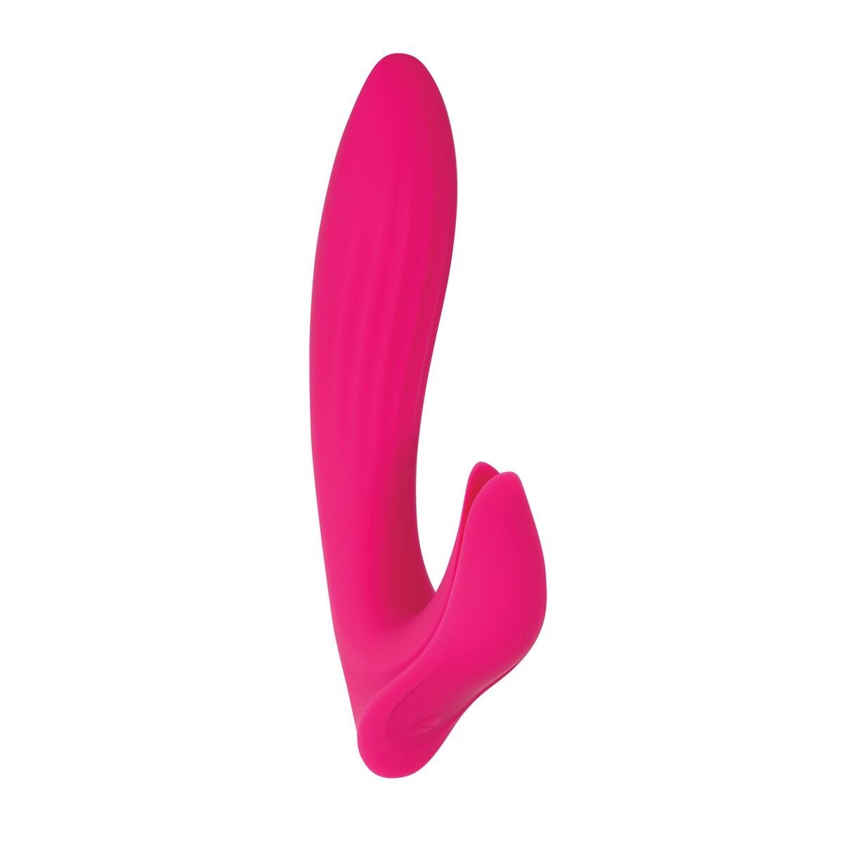 Вибратор с клиторальной стимуляцией Evolved Eve's Bliss Vibrator, розовый