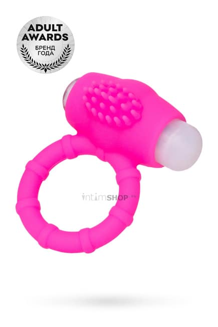 Эрекционное кольцо Toyfa A-Toys, розовое - фото 1
