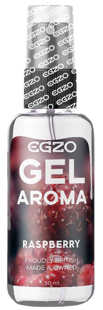 Оральная гель-смазка Egzo Aroma Малина на водной основе, 50 мл