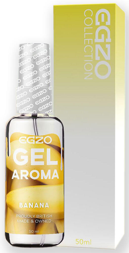 Оральная гель-смазка Egzo Aroma Банан на водной основе, 50 мл